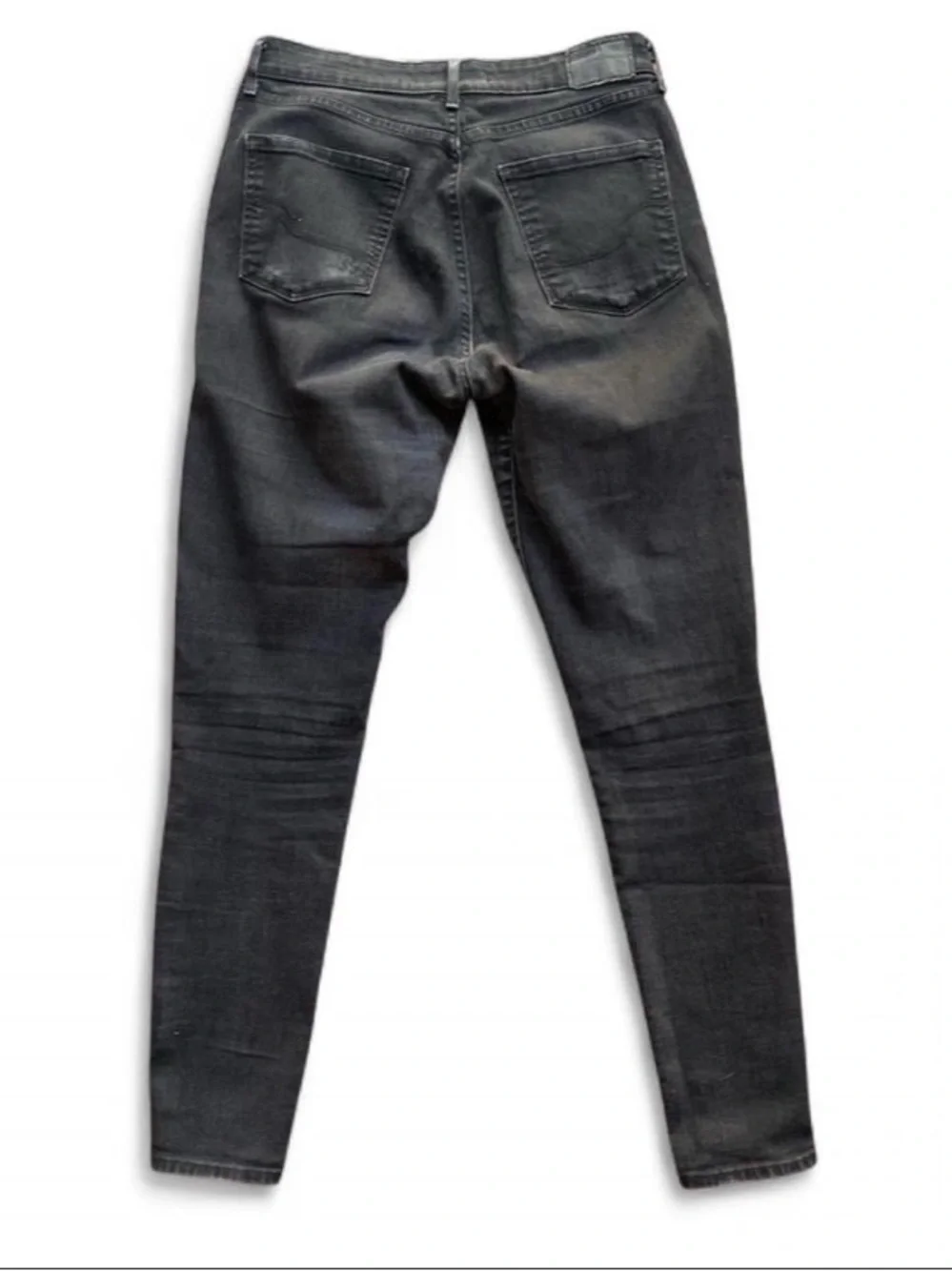 Retro Grunge Streetwear Faded Black Skinny Jeans Signature by Levi’s